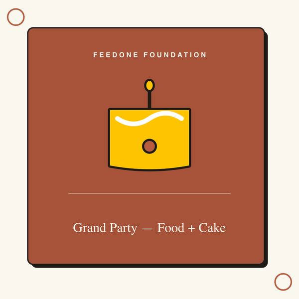 Grand Party Food and Cake