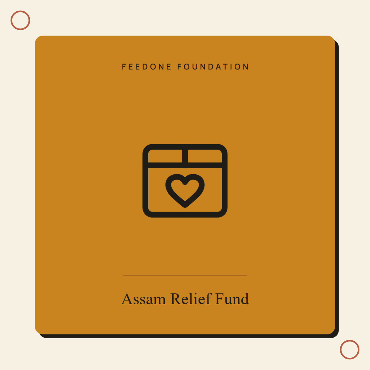 Assam Relief Fund — Feed One Foundation
